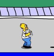 homer simpsons beer run